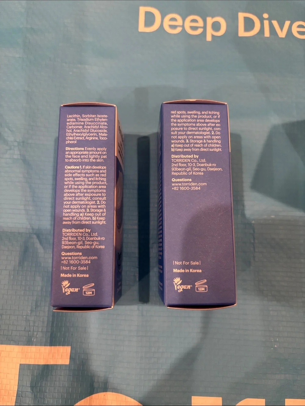 NIB Sealed Korean Beauty Brand Torriden Kit, Hyaluronic Acid Serum, Cream & Tote